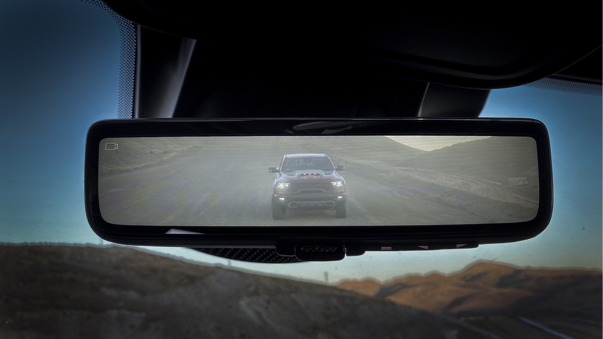 2024 Ram 1500 TRX with available digital rearview mirror