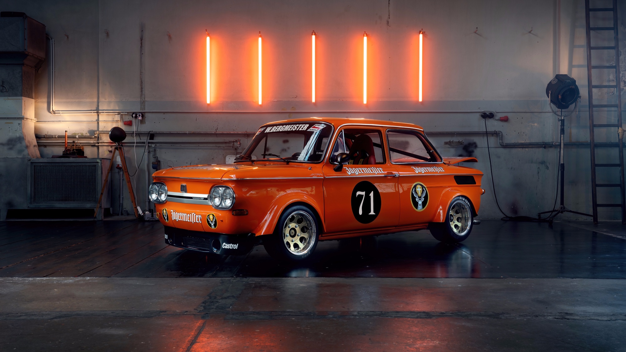 La NSU TT Jägermeister della collezione di veicoli storici di Audi La NSU TT Jägermeister della collezione di veicoli storici di Audi