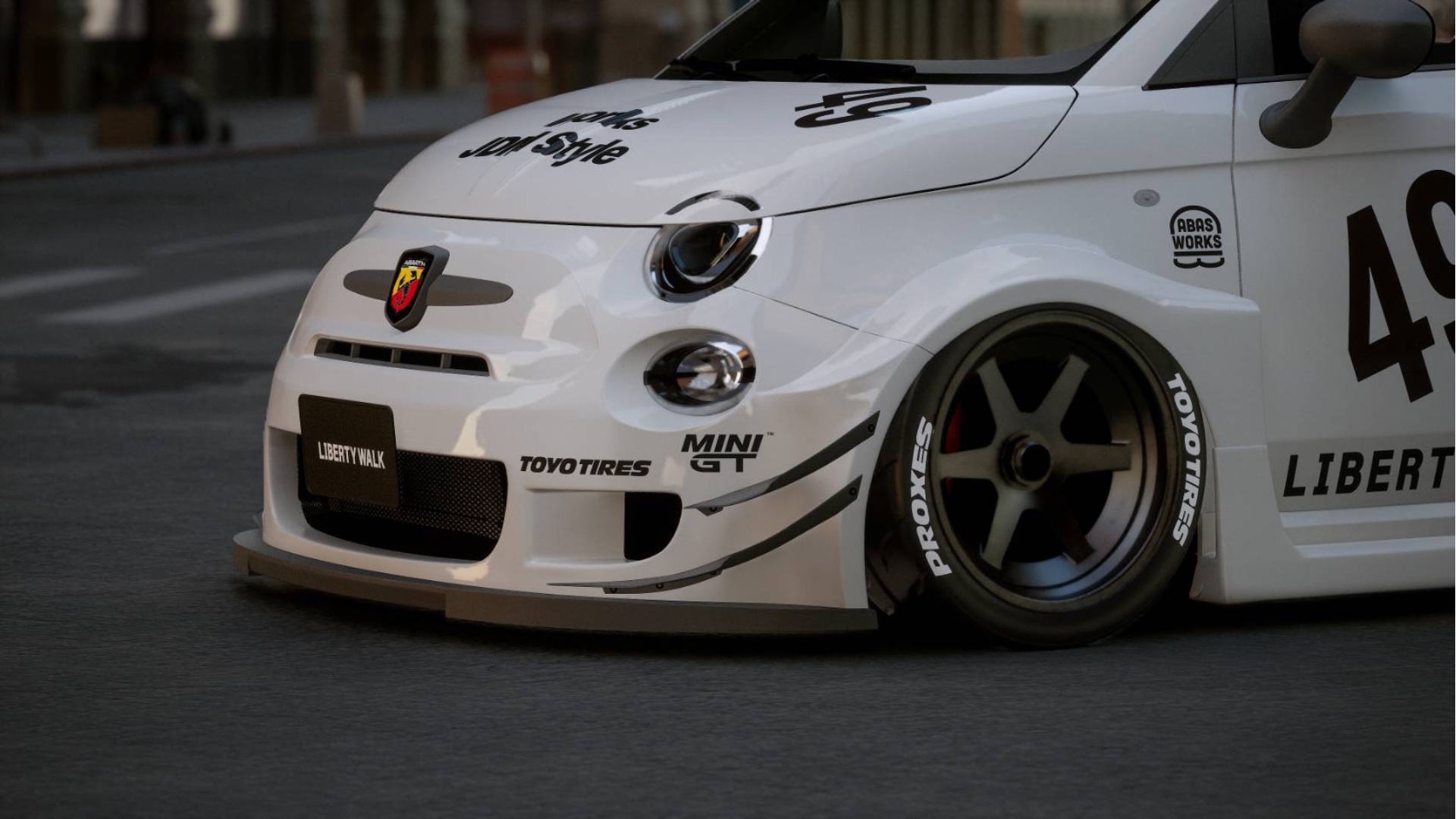 Liberty Walk Abarth 595: scorpione sotto steroidi