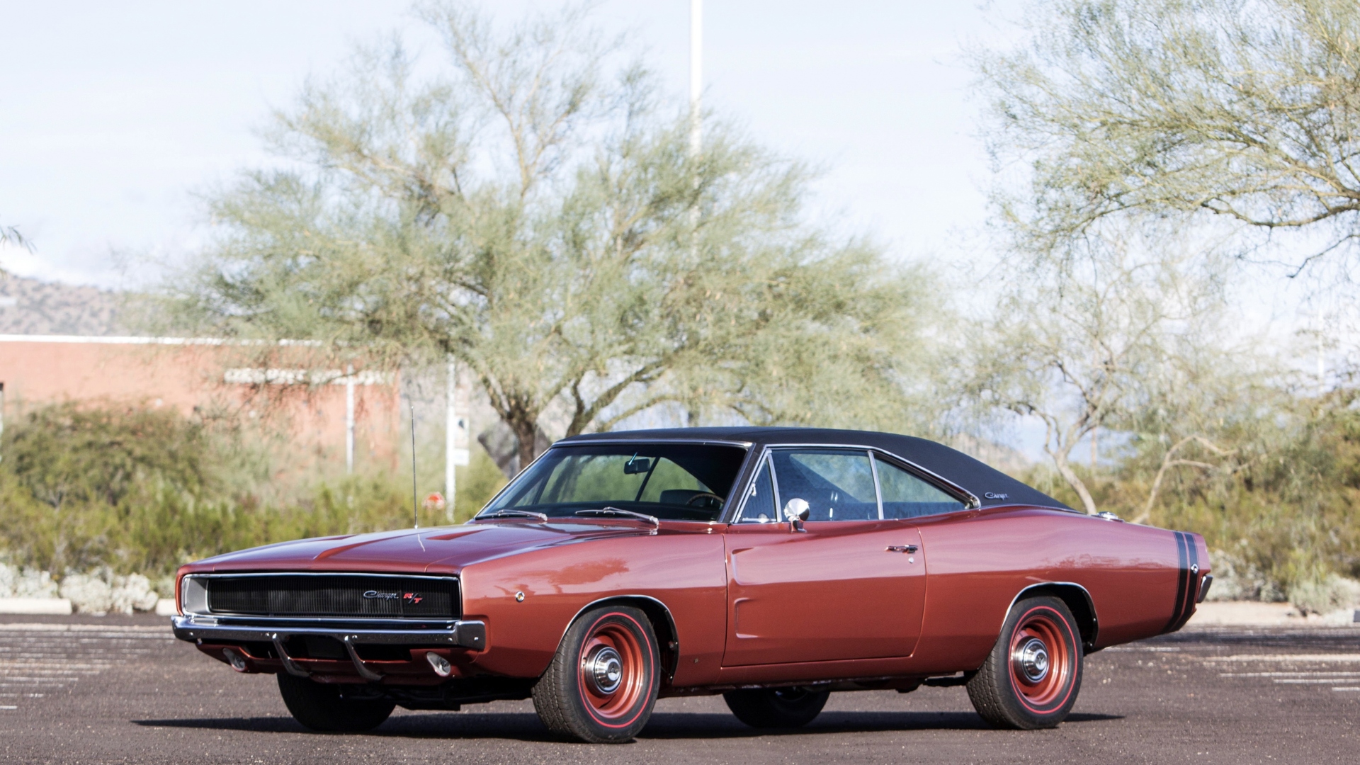 Dodge Charger 1968 Red