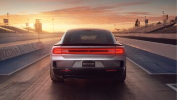 2024 Dodge Charger Daytona Scat Pack, shown in Triple Nickel. 2024 Dodge Charger Daytona Scat Pack, shown in Triple Nickel.