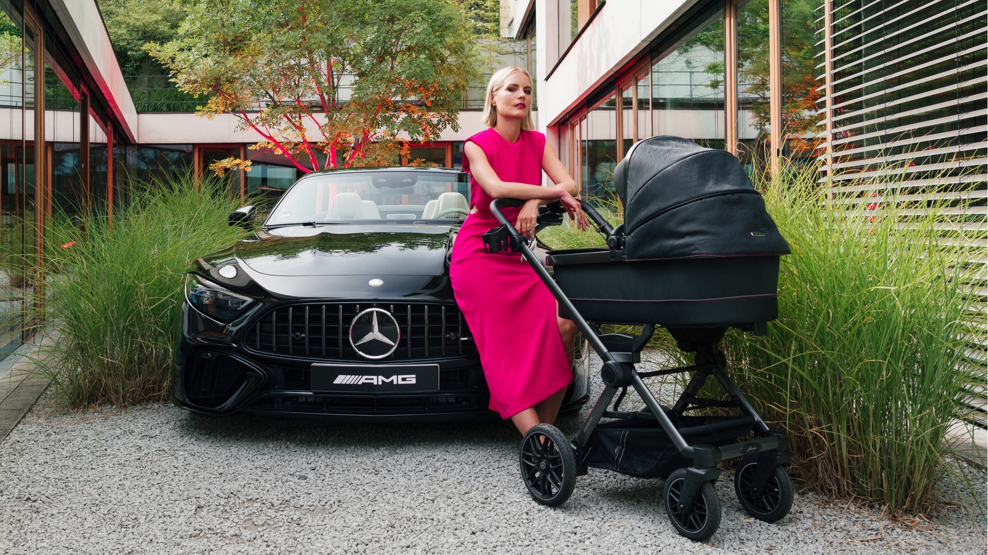 Ecco i passeggini AMG per bambini molto veloci