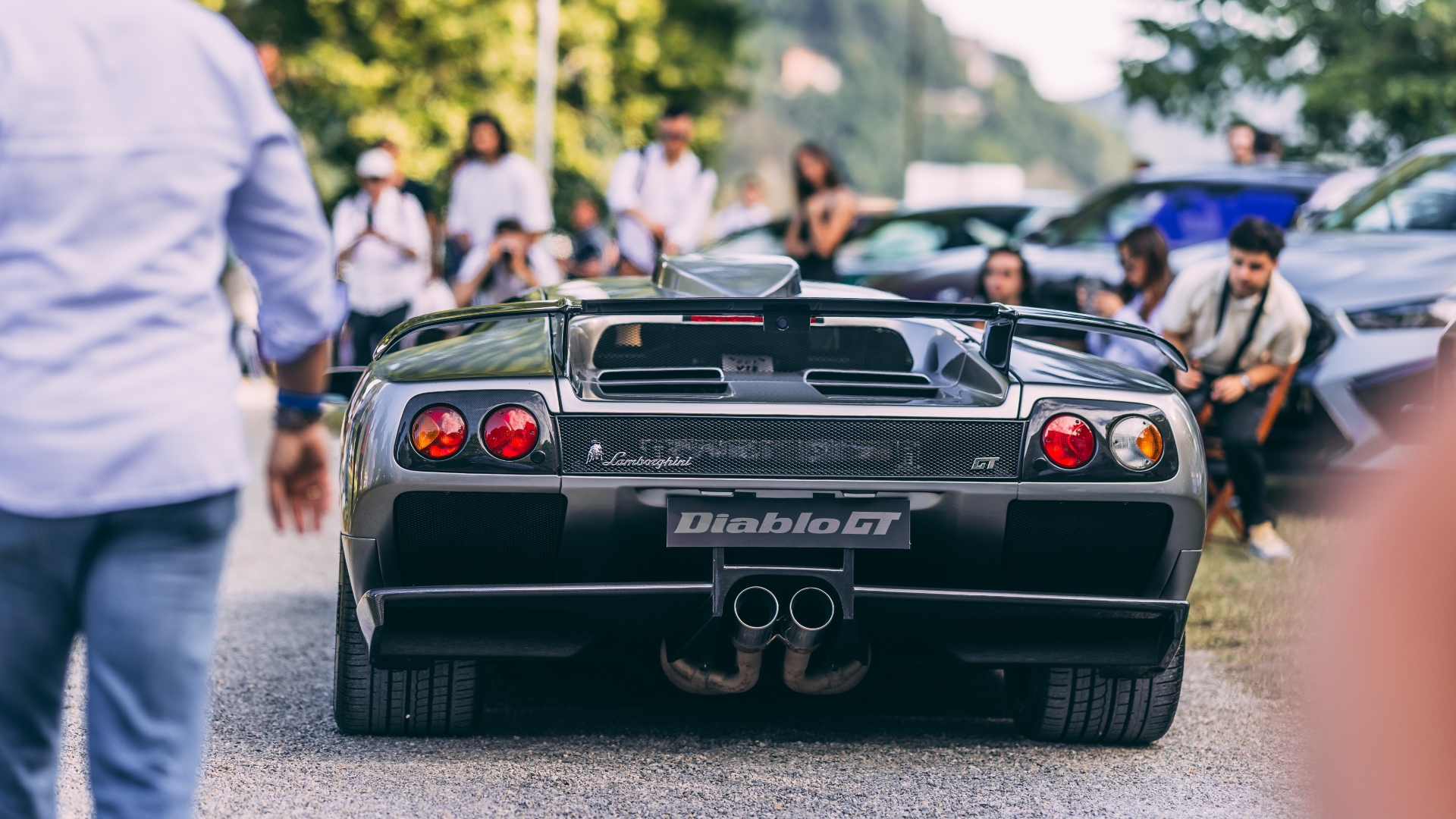 La Lamborghini Diablo strega i giovanissimi