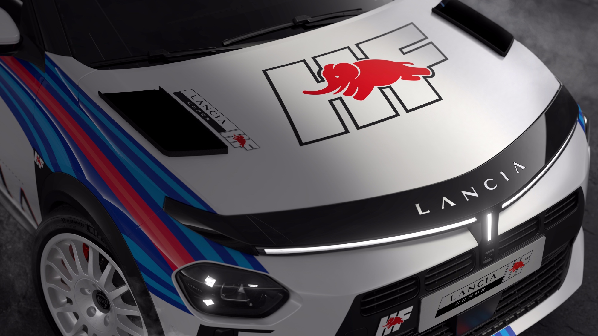 La Lancia torna nei rally con la Ypsilon HF La Lancia torna nei rally con la Ypsilon HF