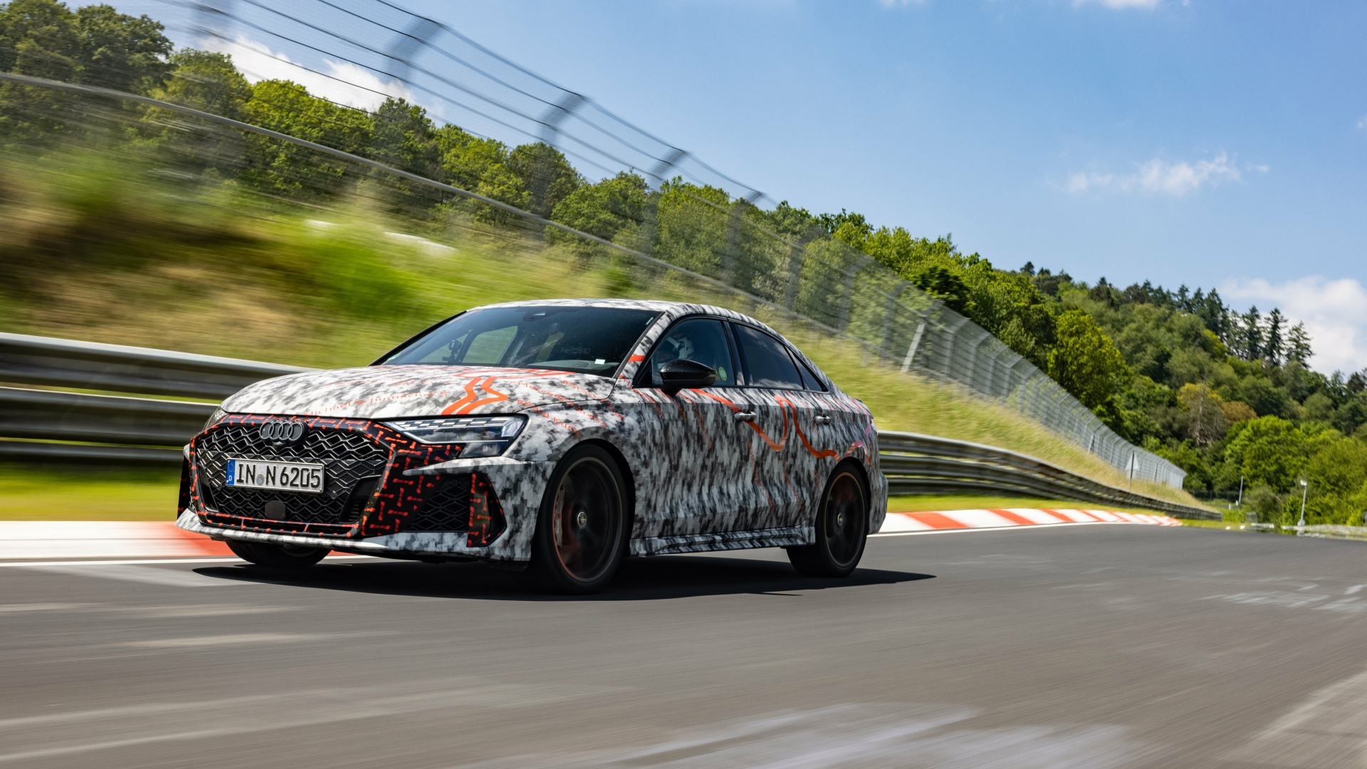 Lap record for new Audi RS 3 preproduction model Lap record for new Audi RS 3 preproduction model