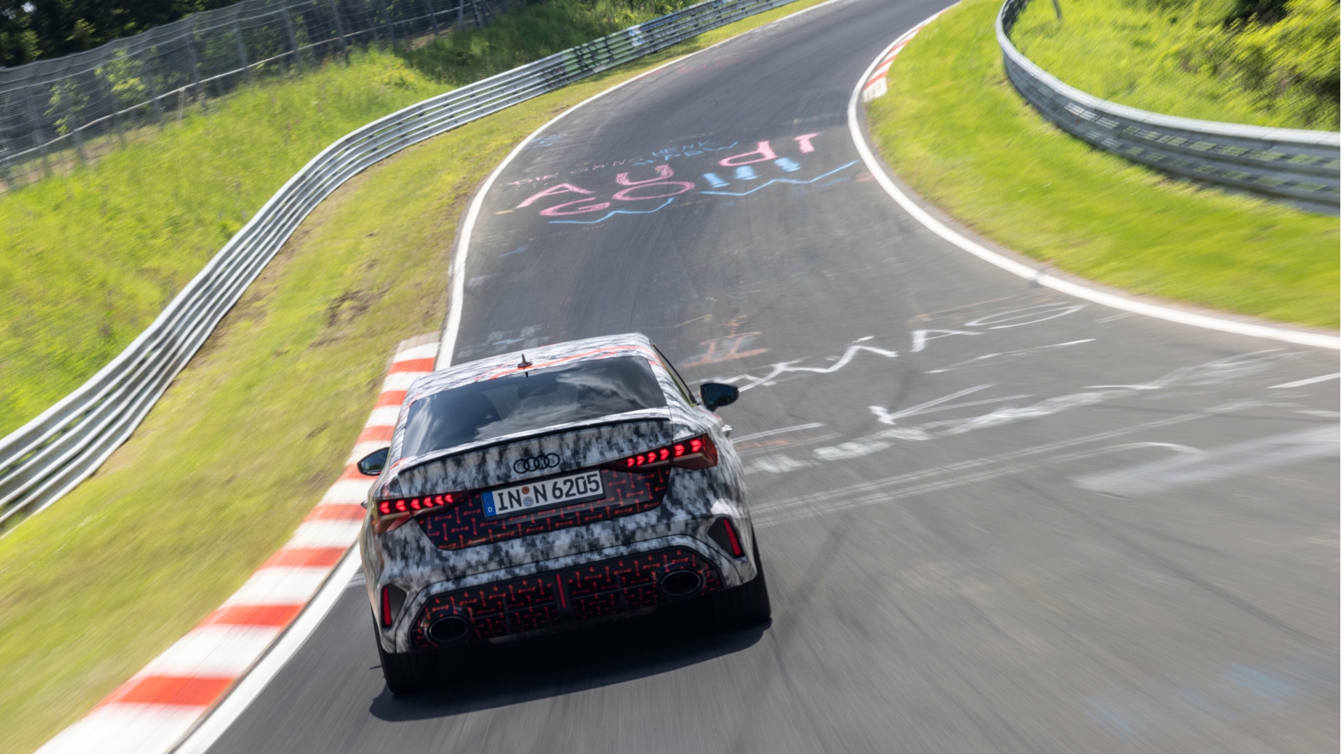 Lap record for new Audi RS 3 preproduction model Lap record for new Audi RS 3 preproduction model