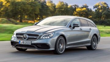 CLS 63 AMG S-Modell Shooting Brake (X 218) 2014; Exterieur: Night Paket, palladiumsilber metallic; Interieur: Leder Passion Exklusiv schwarz CLS 63 AMG S-Modell Shooting Brake (X 218) 2014; Exterieur: Night Paket, palladiumsilber metallic; Interieur: Leder Passion Exklusiv schwarz