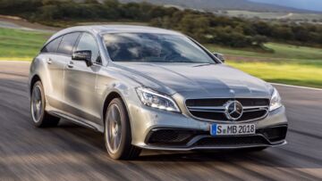 CLS 63 AMG S-Modell Shooting Brake (X 218) 2014; Exterieur: Night Paket, palladiumsilber metallic; Interieur: Leder Passion Exklusiv schwarz CLS 63 AMG S-Modell Shooting Brake (X 218) 2014; Exterieur: Night Paket, palladiumsilber metallic; Interieur: Leder Passion Exklusiv schwarz