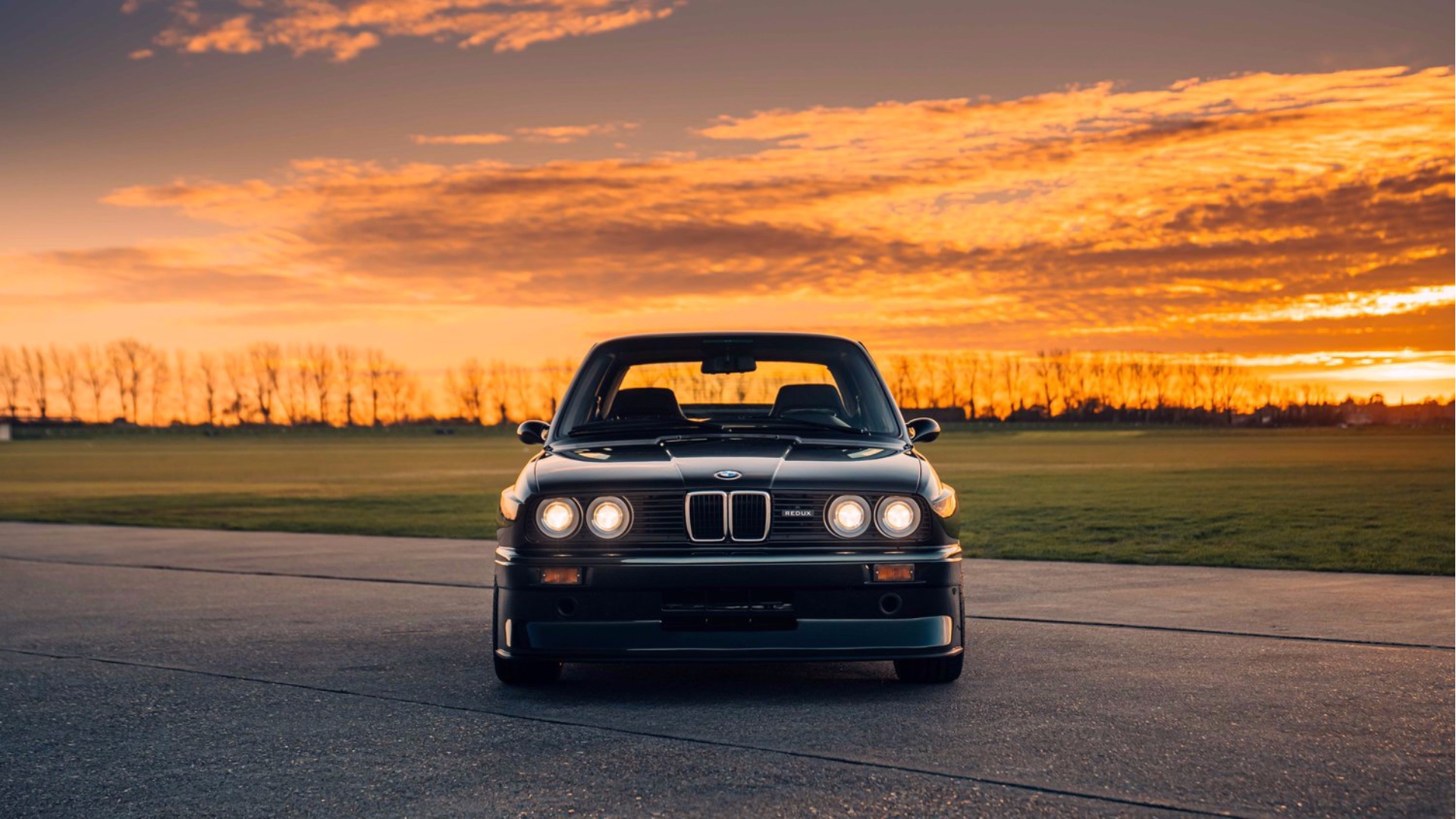 Redux+002+-+Sunset+Front+Head+On+-HDR+compressed-BMW-M3-E30-by-Redux-