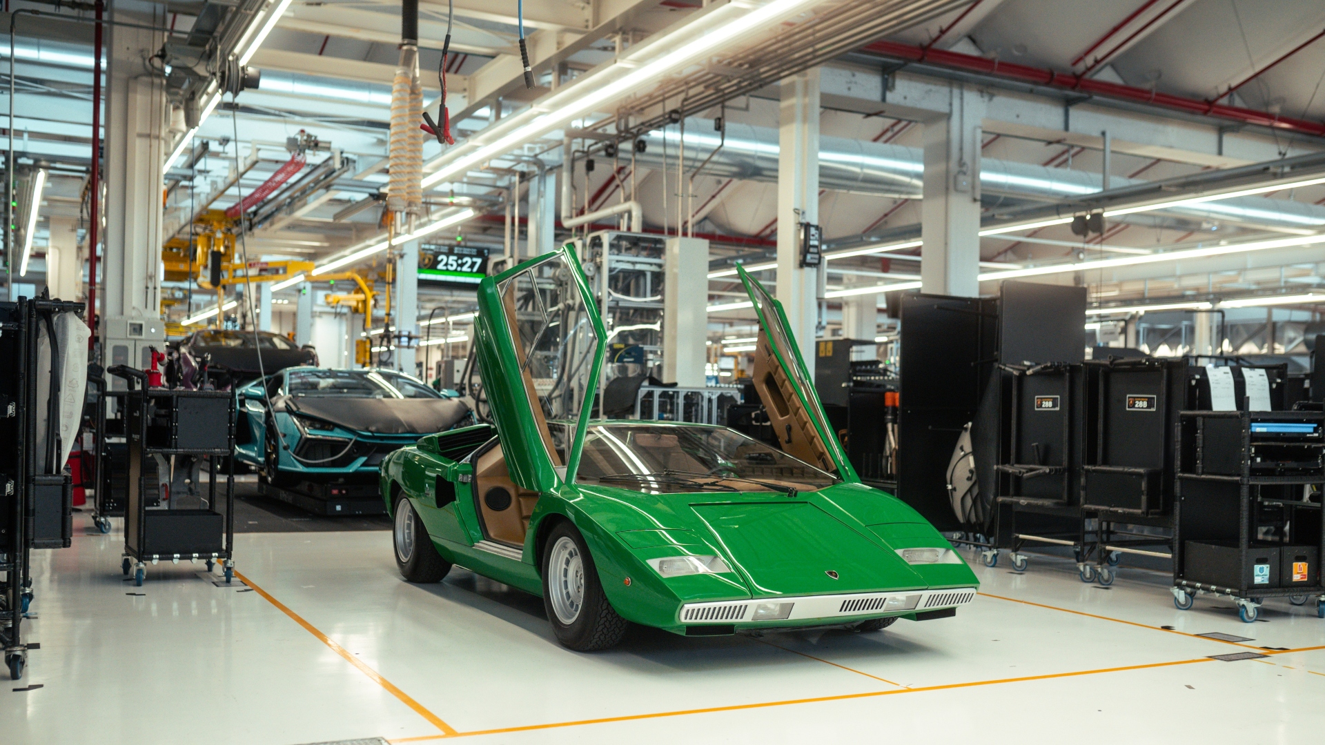 Lamborghini Countach, i 50 anni di una leggenda