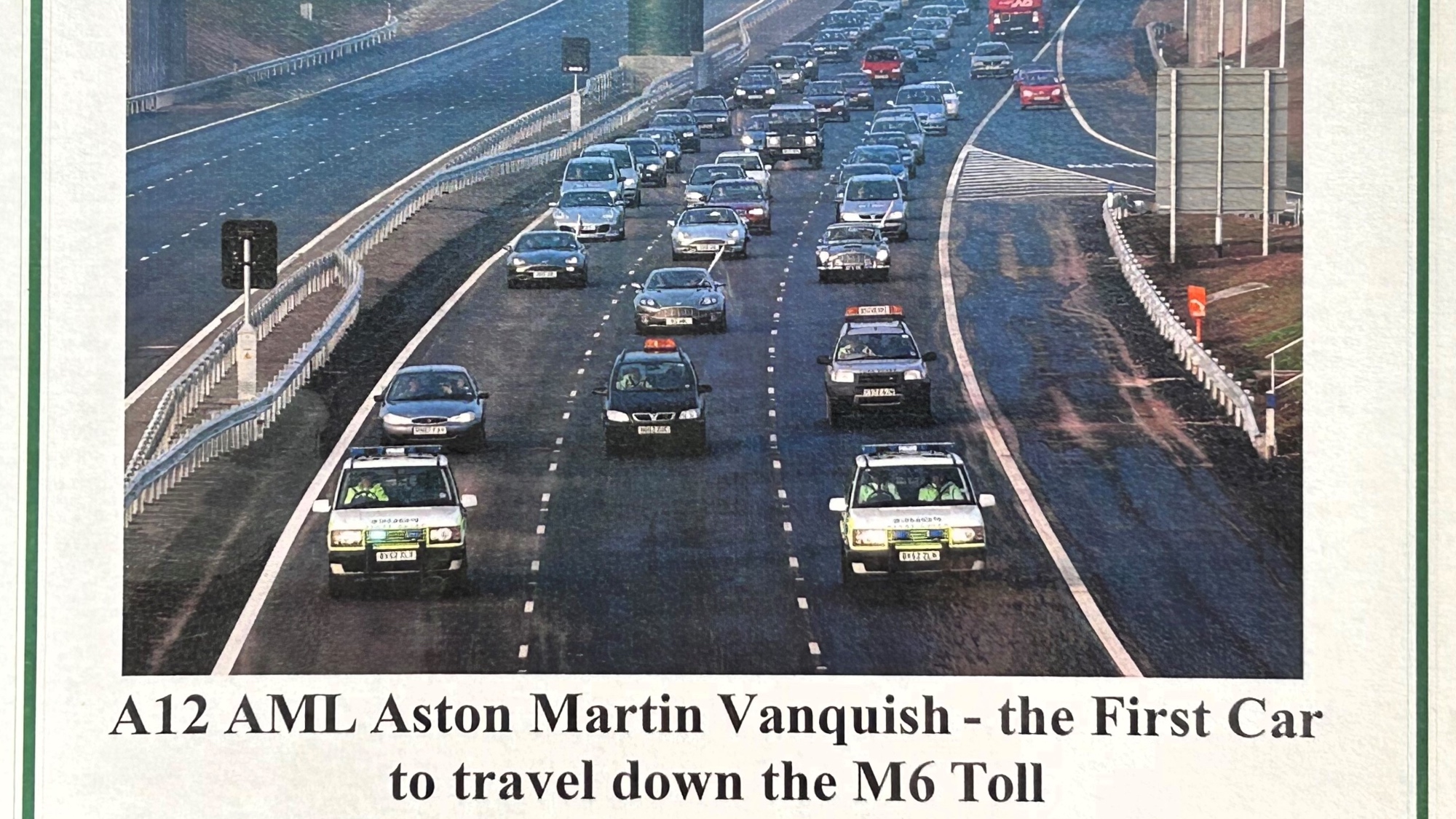 M6 Toll parade M6 Toll parade