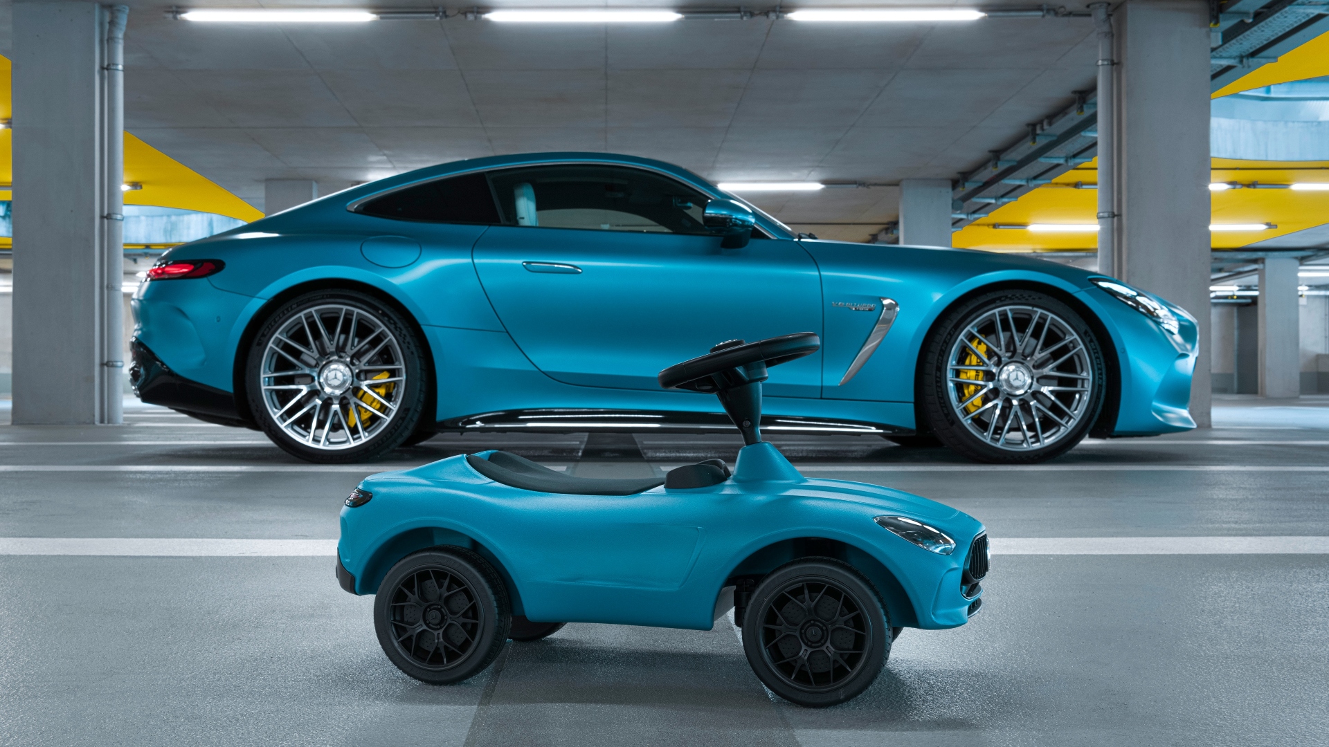 Mercedes-AMG GT: che gioiellino, in miniatura