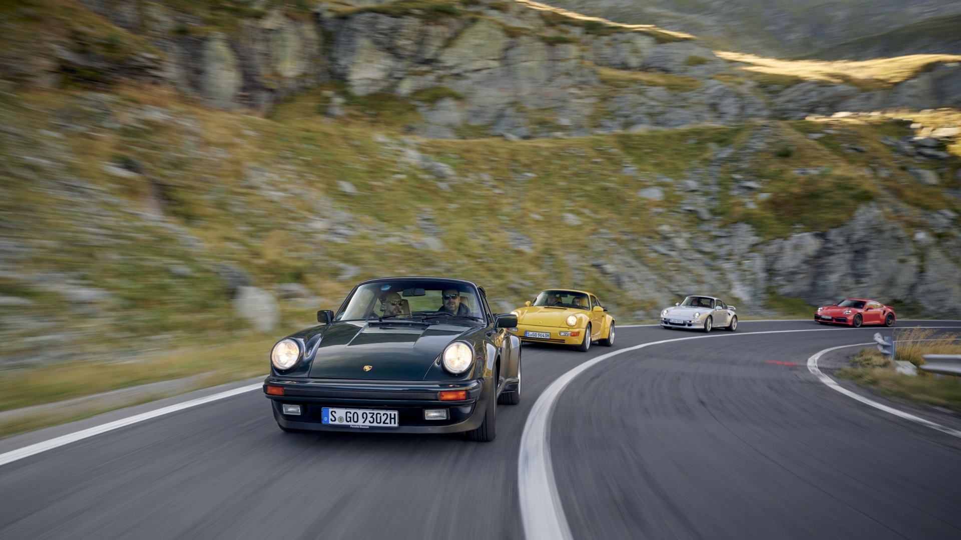 La Porsche mette il turbo alla Transfagarasan