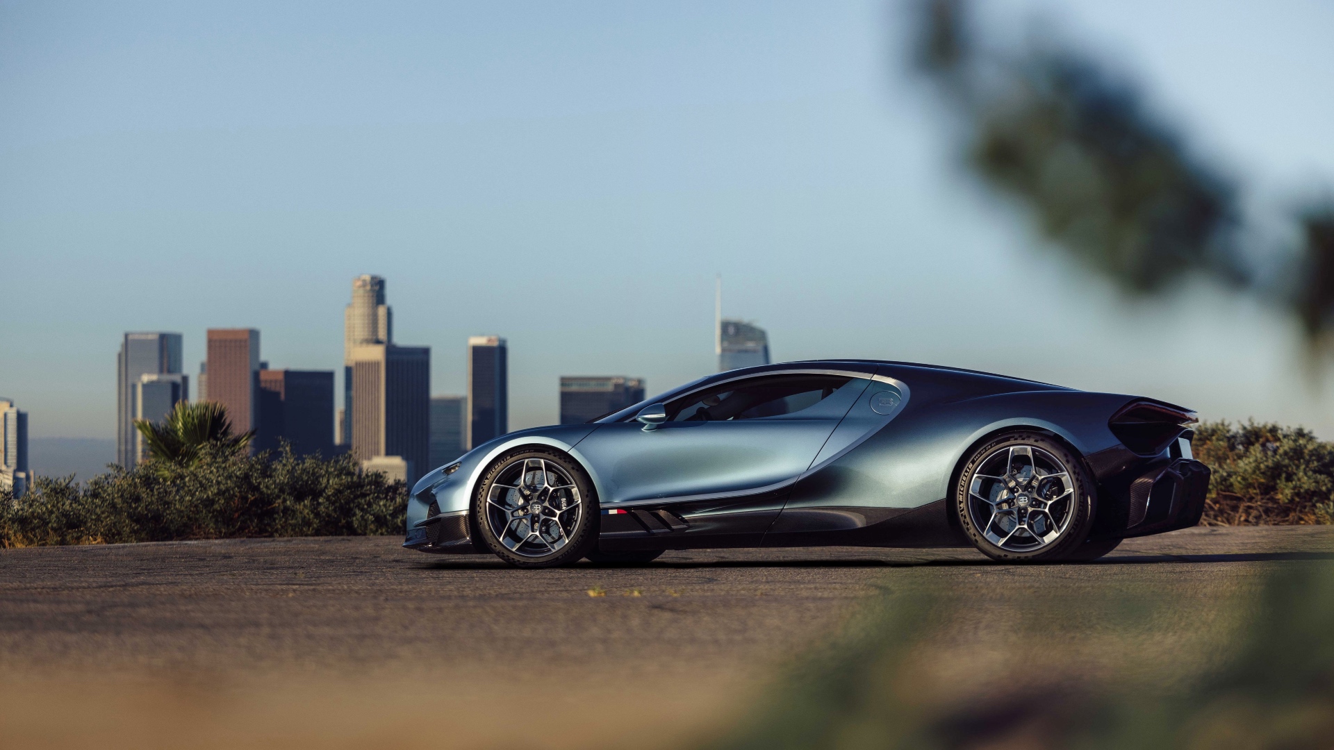 La Bugatti Tourbillon fa bella mostra di sé in California