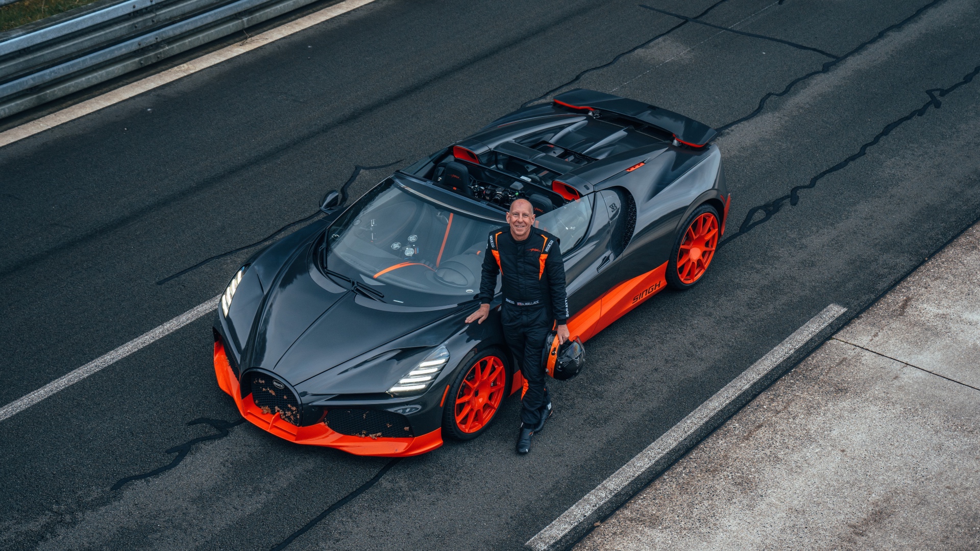 5 BUGATTI W16 Mistral World Record