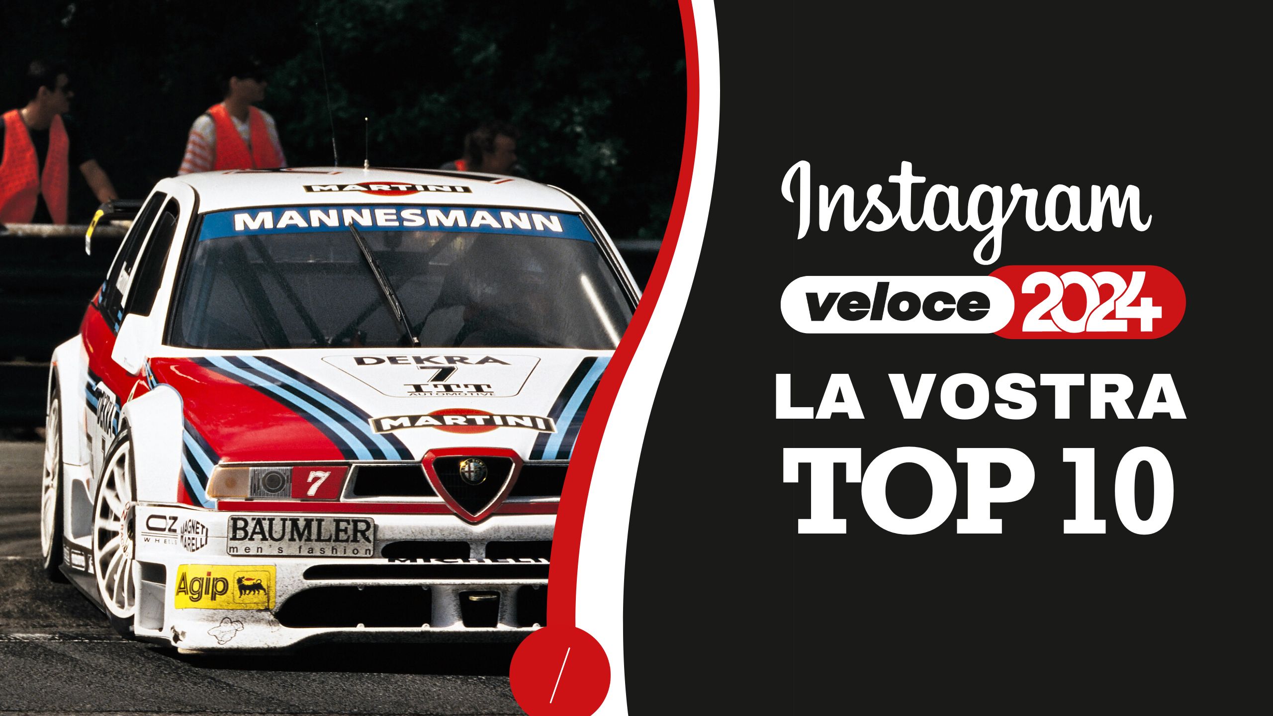 Veloce Instagram 2024: le 10 auto che vi sono piaciute di più!