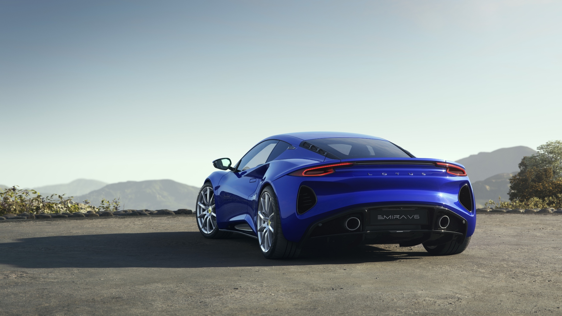 Lotus_Emira_V6_Atlantis Blue rear Lotus_Emira_V6_Atlantis Blue rear