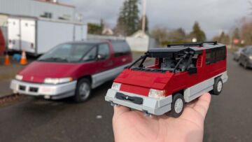 Pontiac Trans Sport di Lego: istruzioni per l’uso Pontiac Trans Sport di Lego: istruzioni per l’uso
