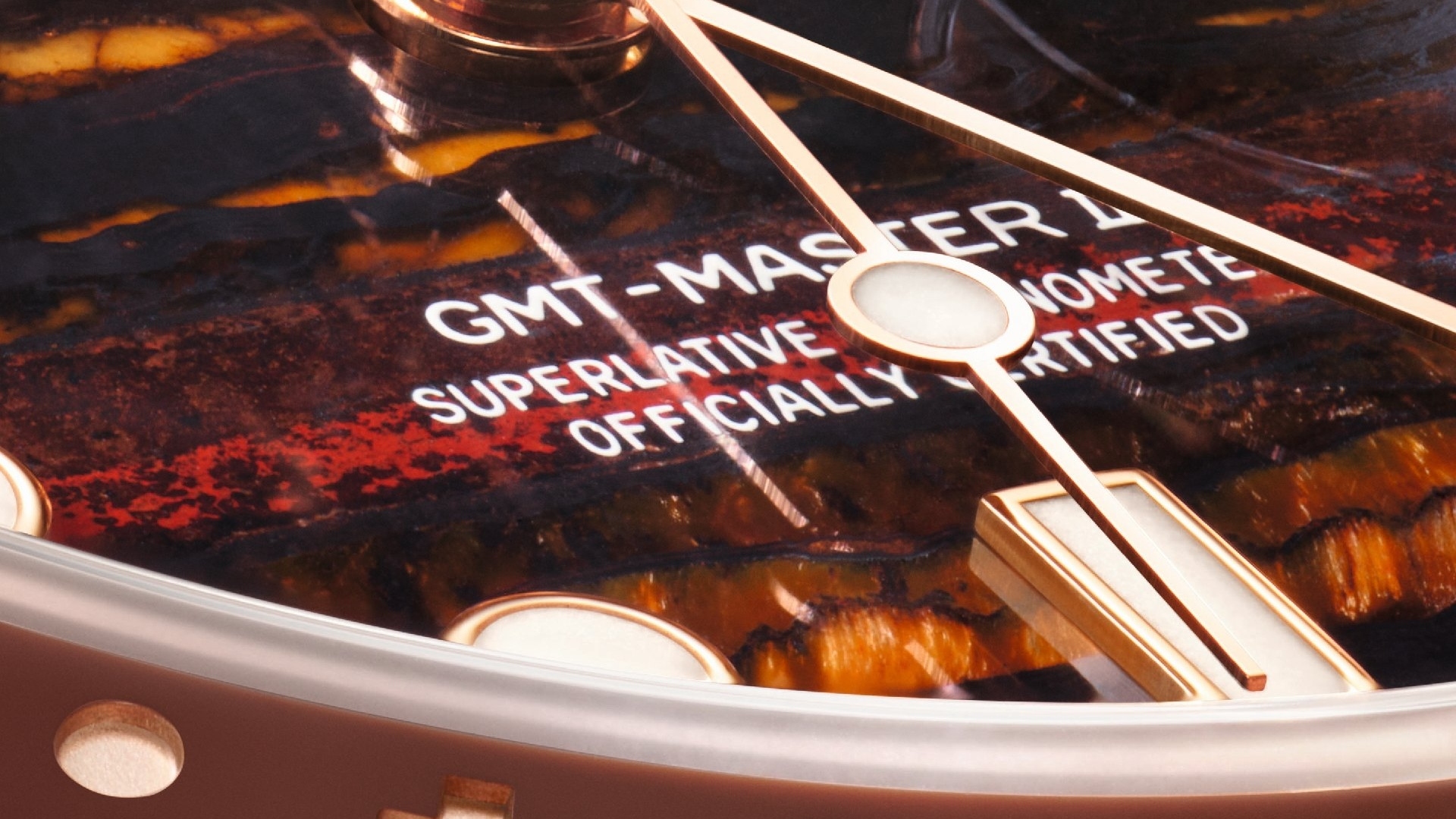 "Œil de Fer" Dial of the Oyster Perpetual GMT-Master II