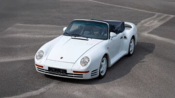Porsche 959 Speedster, la fenice con la capotte Porsche 959 Speedster, la fenice con la capotte