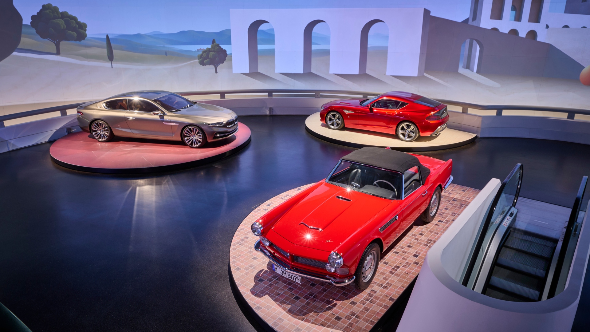 Ausstellung Belle Macchine BMW Museum 6-25 Ausstellung Belle Macchine BMW Museum 6-25