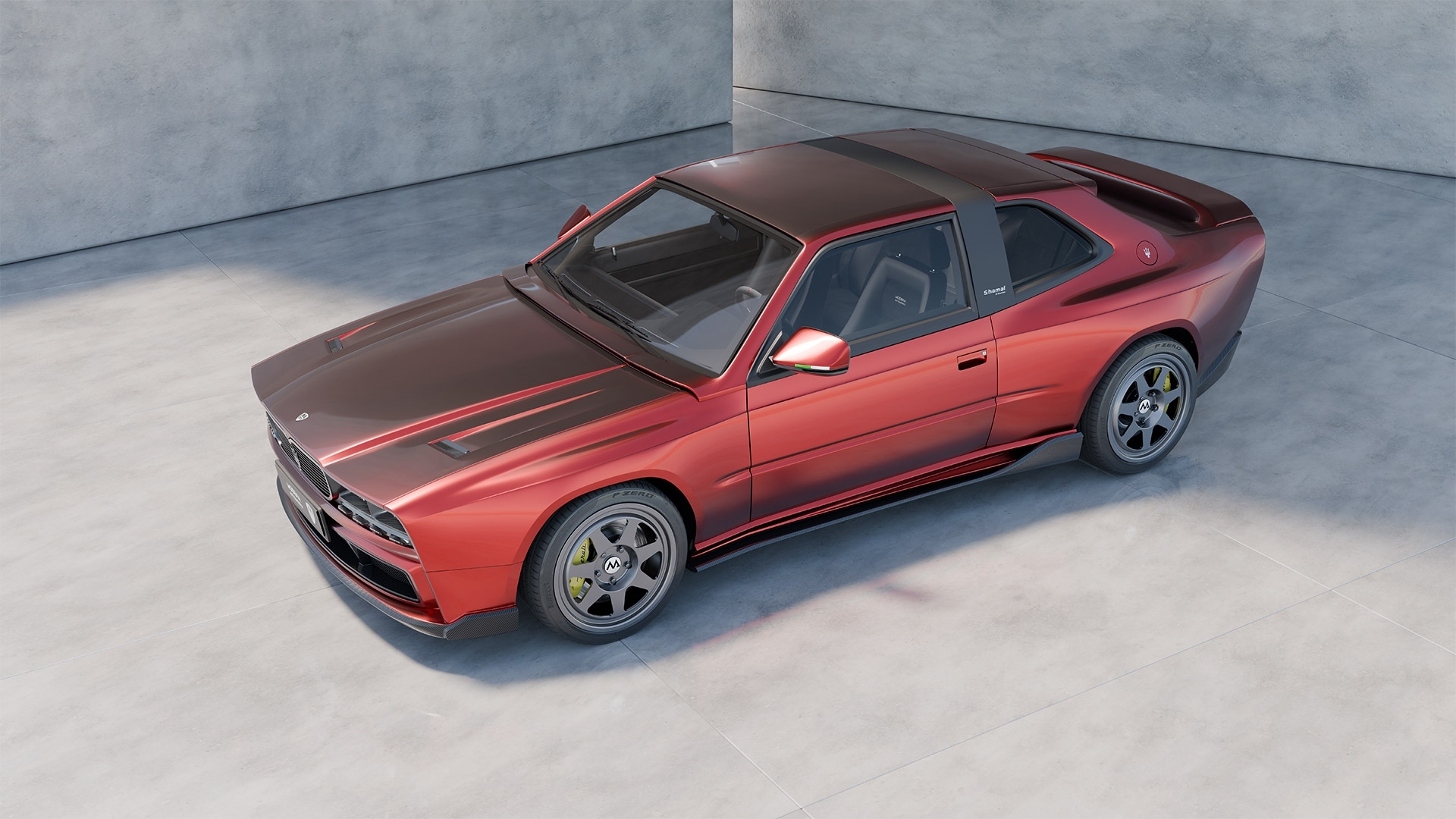 Maserati Shamal: meno due cilindri, più 174 CV