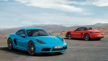 Nuove Porsche Boxster e Cayman: pure a benzina! Nuove Porsche Boxster e Cayman: pure a benzina!