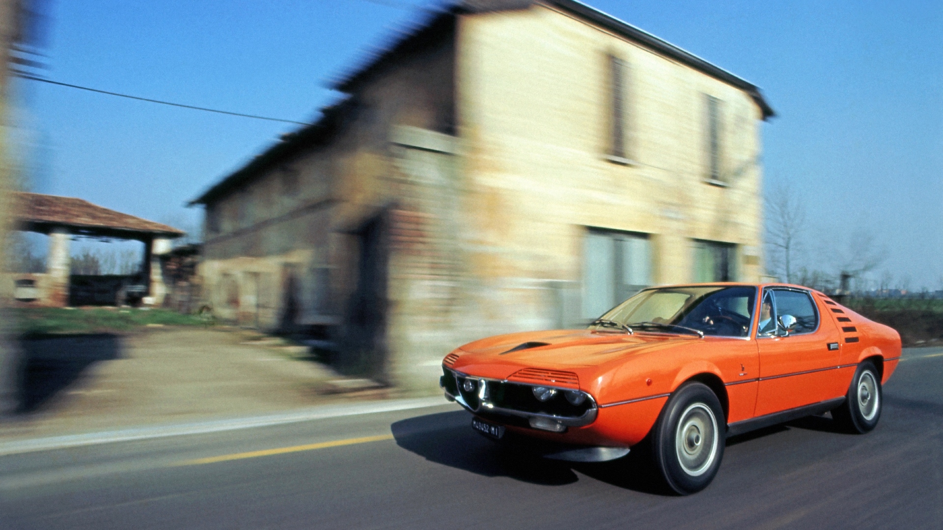 Alfa Romeo Montreal an iconic grand tourer.