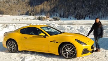 L’ingegnere Sonia Lauria accanto a una Maserati GranTurismo Trofeo. Con il nuovo sistema di scarico la potenza del V6 della versione più sportiva della coupé di gran lusso italiana non cambia, ma il rombo diventa più coinvolgente L’ingegnere Sonia Lauria accanto a una Maserati GranTurismo Trofeo. Con il nuovo sistema di scarico la potenza del V6 della versione più sportiva della coupé di gran lusso italiana non cambia, ma il rombo diventa più coinvolgente
