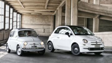 La Fiat Nuova 500 degli anni ’50 ha ispirato le forme dell’erede dei giorni nostri
