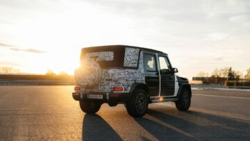 Mercedes Classe G: la cabriolet è quasi pronta Mercedes Classe G: la cabriolet è quasi pronta