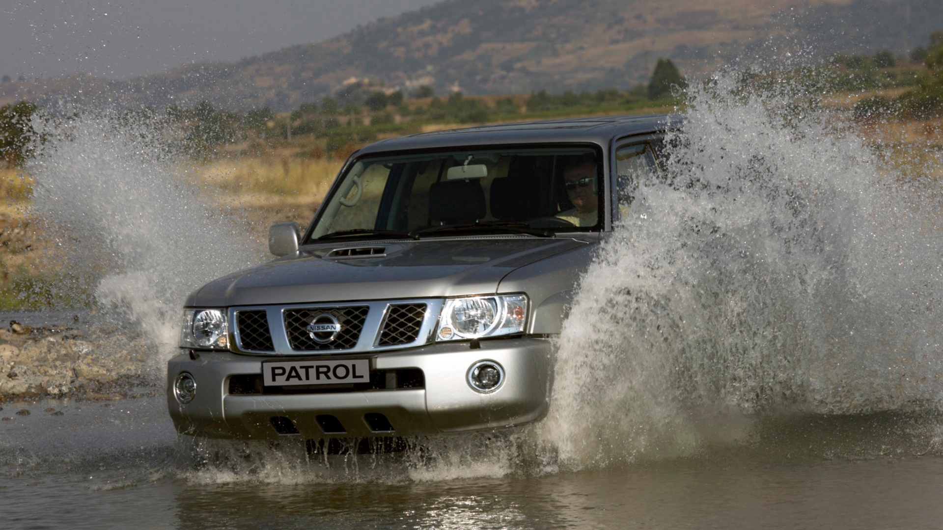 New Nissan Patrol, Sicily 2004.