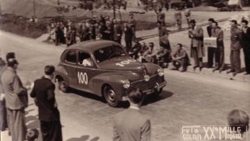 Mille Miglia 1953 Peugeot 203 Gino Munaron