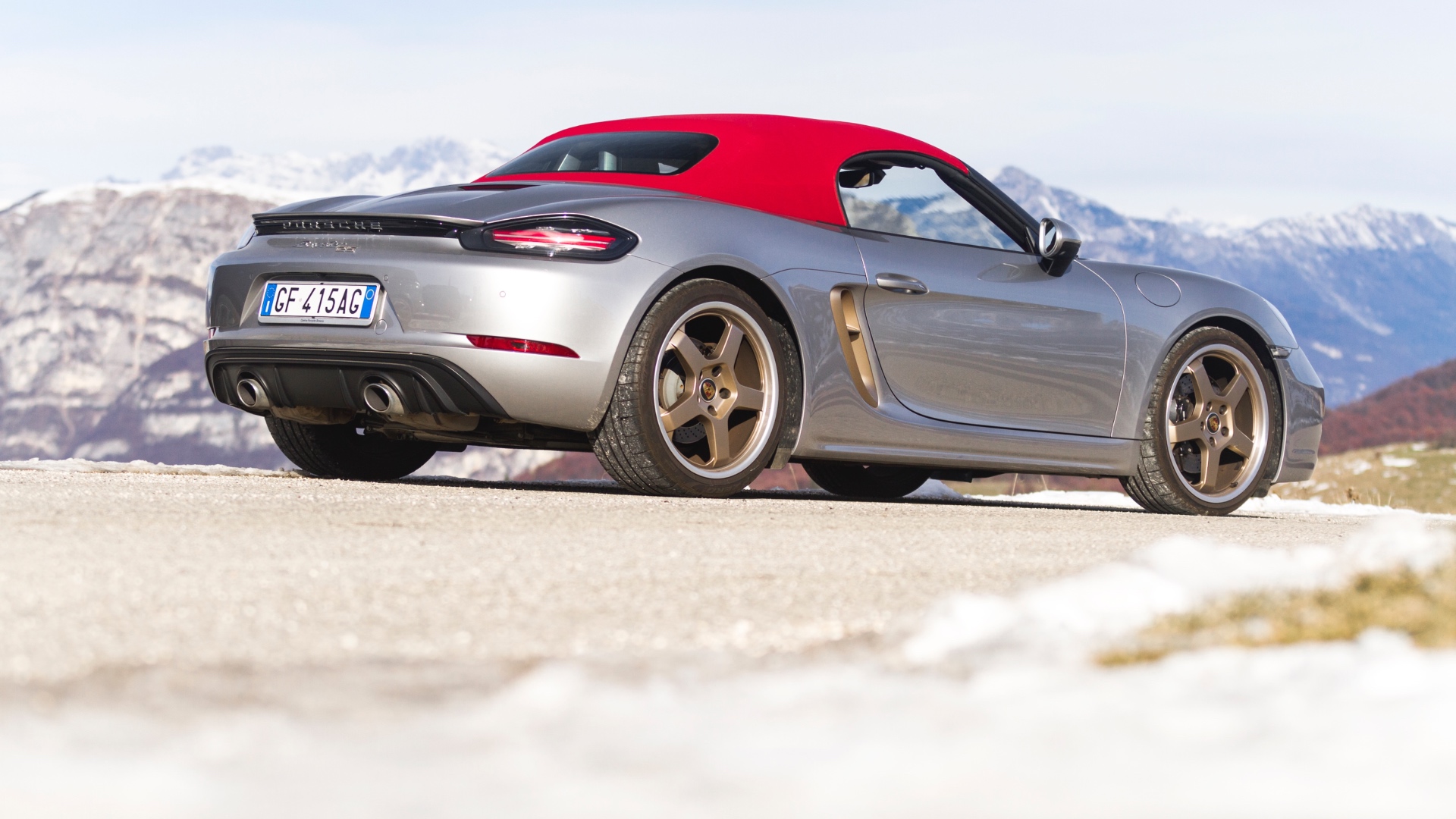 Porsche Boxster 718 4.0 25th Anniversary Edition e 986 2.5 prima serie test drive foto tommaso ferrari 14