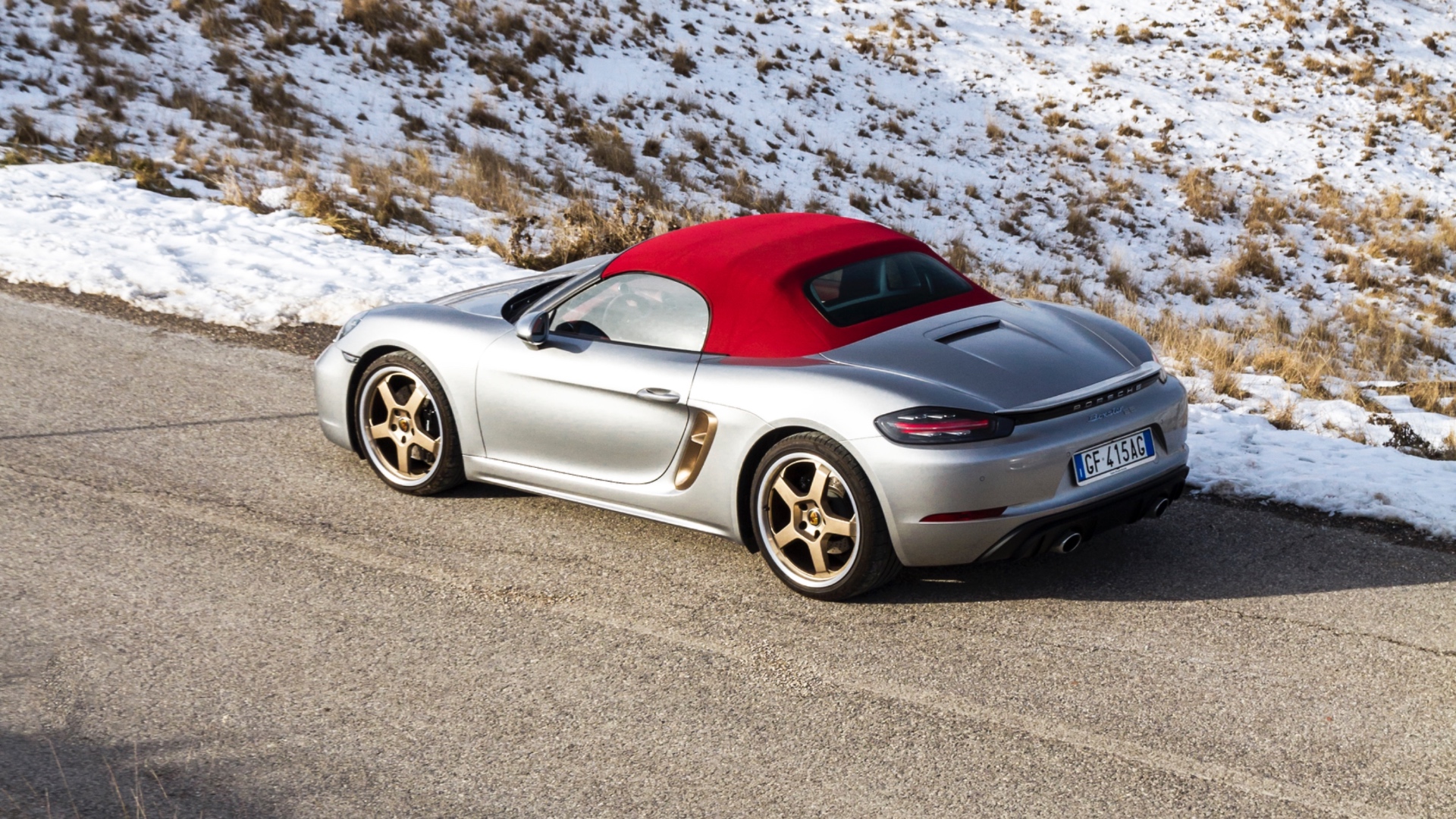Porsche Boxster 718 4.0 25th Anniversary Edition e 986 2.5 prima serie test drive foto tommaso ferrari 2