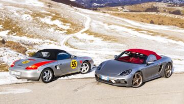 Porsche Boxster 718 4.0 25th Anniversary Edition e 986 2.5 prima serie test drive foto tommaso ferrari 3 Porsche Boxster 718 4.0 25th Anniversary Edition e 986 2.5 prima serie test drive foto tommaso ferrari 3