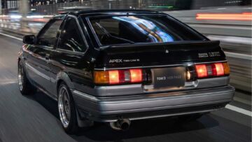 La Toyota Corolla AE86 di Tom’s è da sballo
