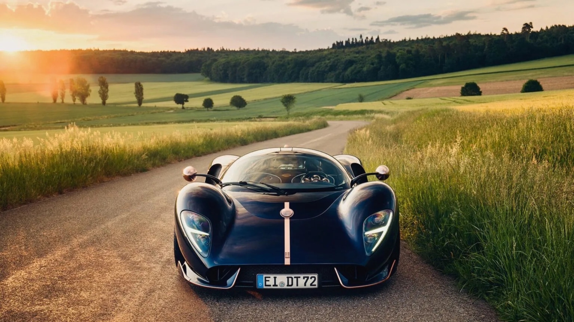 Ecco la prima De Tomaso P72 di serie. È meravigliosa!