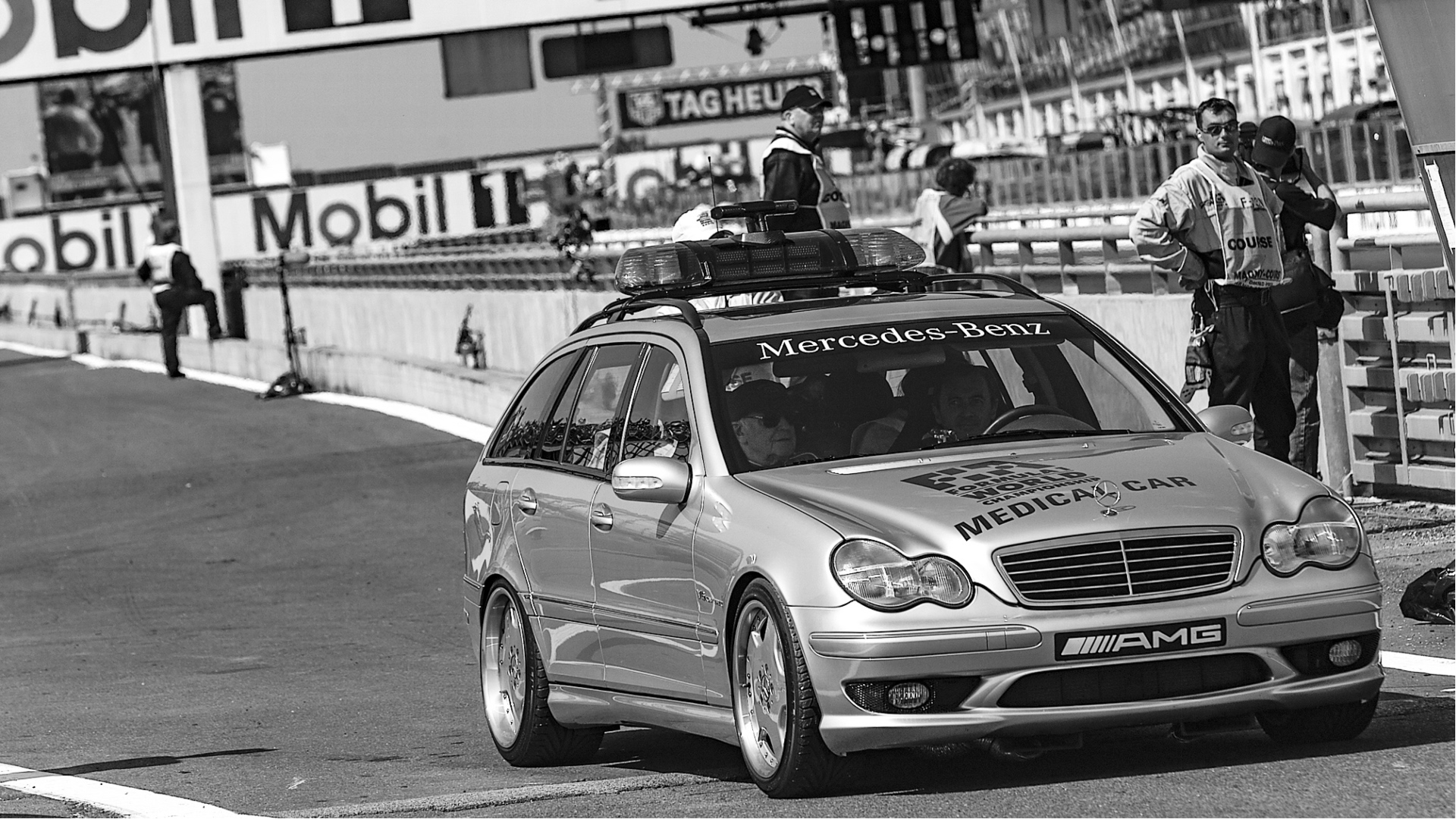 Questa AMG non correva per vincere, ma per salvare vite