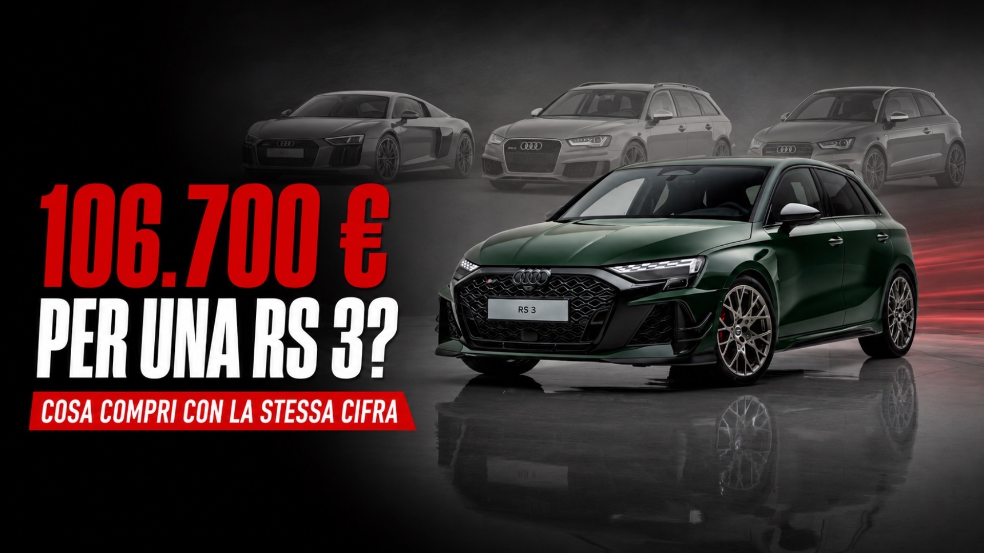 100.000 euro per un’Audi RS 3? Meglio queste!