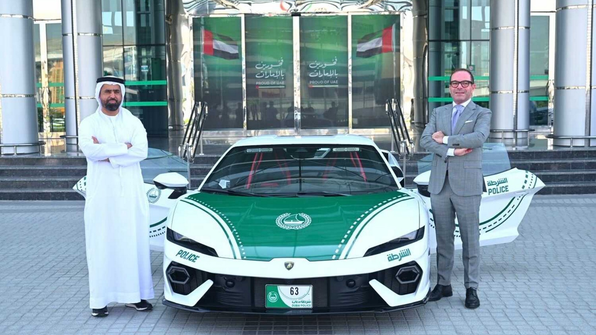 Lamborghini Dubai Police 01 Lamborghini Dubai Police 01