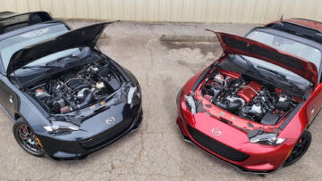 Hanno messo un V8 nella Mazda MX-5 e tolto i controlli. Auguri Hanno messo un V8 nella Mazda MX-5 e tolto i controlli. Auguri